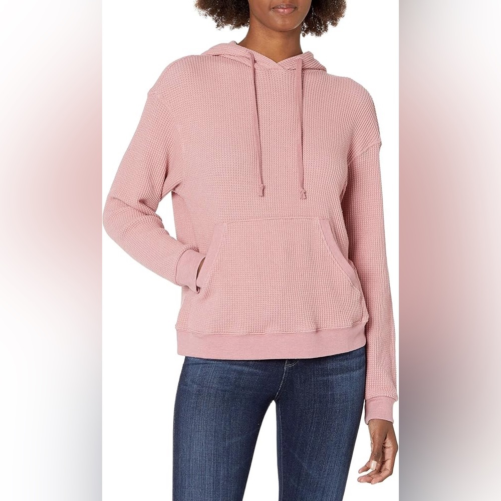 ❤️NWT Velvet By Graham & Spencer Waffle Thermal Hoodie